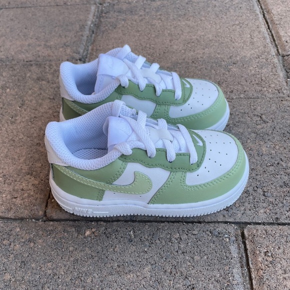 Sage Green Baby Air Force 1 - Picture 3 of 3